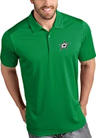 Antigua Dallas Stars Mens Tribute Short Sleeve Polo