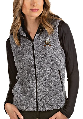Brownie  Antigua Cleveland Browns Womens Black Fame Vest