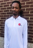 Antigua Cleveland Browns Mens White Tribute Long Sleeve Polo Shirt