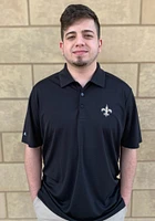 Antigua New Orleans Saints Mens Black Tribute Version Short Sleeve Polo