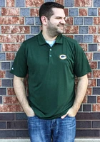 Antigua Green Bay Packers Mens Tribute Short Sleeve Polo