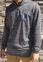 Antigua Dallas Mavericks Mens Black Capacity Long Sleeve Qtr Zip Pullover