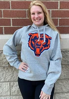 Antigua Chicago Bears Mens Grey Victory Long Sleeve Hoodie