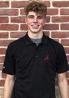 Antigua Alabama Crimson Tide Mens Black Tribute Short Sleeve Polo