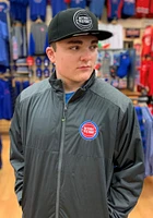 Antigua Detroit Pistons Mens Charcoal Revolve Light Weight Jacket