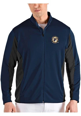 Antigua St Louis Blues Mens Navy Blue Passage Light Weight Jacket