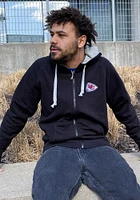 Antigua Kansas City Chiefs Mens Black Victory Long Sleeve Full Zip Jacket