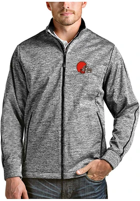 Antigua Cleveland Browns Mens Black Golf Medium Weight Jacket