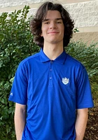 Antigua Saint Louis Billikens Mens Blue Tribute Short Sleeve Polo