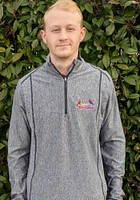Antigua Springfield Cardinals Mens Grey Tempo Long Sleeve Qtr Zip Pullover