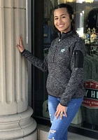 Antigua Dallas Stars Womens Black Fortune Qtr Zip