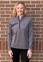 Antigua Philadelphia Flyers Womens Black Spirit Qtr Zip Pullover