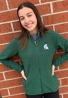Antigua Michigan State Spartans Womens Green Glacier Light Weight Jacket