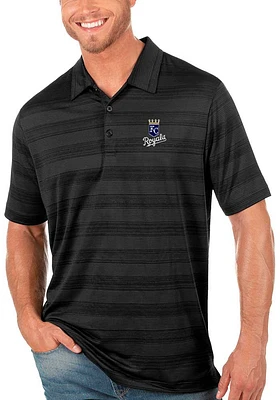 Antigua Kansas City Royals Mens Compass Short Sleeve Polo