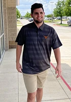 Antigua Texas Longhorns Mens Charcoal Compass Short Sleeve Polo