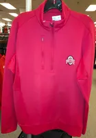 Antigua Ohio State Buckeyes Mens Generation Long Sleeve 1/4 Zip Pullover