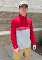 Antigua St Louis Cardinals Mens Red Pace Long Sleeve Qtr Zip Pullover
