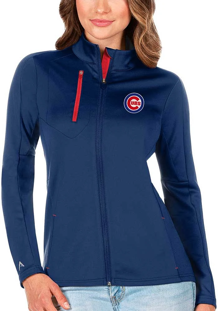 Antigua Chicago Cubs Womens Generation Light Weight Jacket