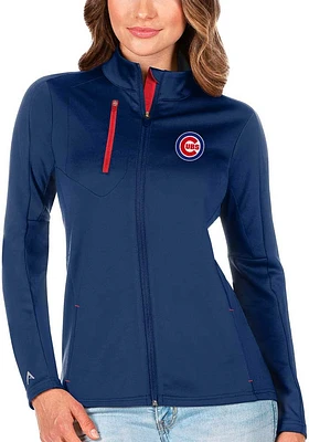 Antigua Chicago Cubs Womens Generation Light Weight Jacket