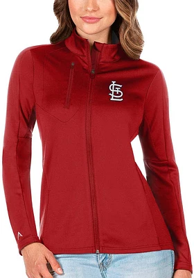 Antigua St Louis Cardinals Womens Red Generation Style Light Weight Jacket