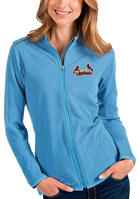 Antigua St Louis Cardinals Womens Light Blue Glacier Weight Jacket