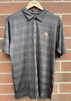 Brownie  Antigua Cleveland Browns Mens Black Compass Short Sleeve Polo