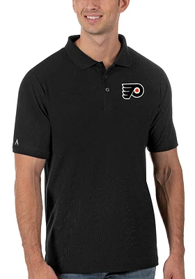 Antigua Philadelphia Flyers Mens Legacy Pique Short Sleeve Polo