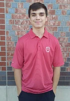 Antigua Indiana Hoosiers Mens Crimson Quest Short Sleeve Polo