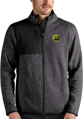 Antigua Baylor Bears Mens Grey Fortune Medium Weight Jacket
