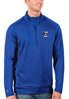 Antigua Creighton Bluejays Mens Generation Long Sleeve Qtr Zip Pullover