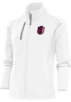 Antigua St Louis City SC Womens White Generation Light Weight Jacket