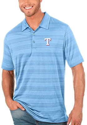Antigua Texas Rangers Mens Compass Short Sleeve Polo
