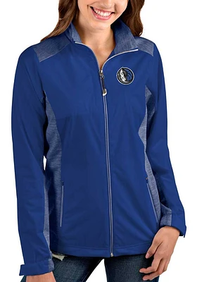 Antigua Dallas Mavericks Womens Blue Revolve Medium Weight Jacket