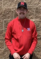 Antigua Nebraska Cornhuskers Mens Red Generation Design Long Sleeve Qtr Zip Pullover