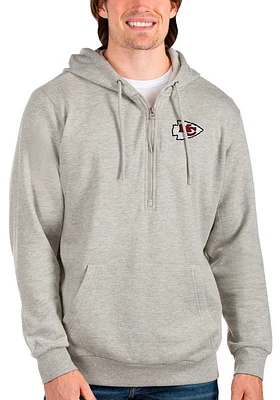 Antigua Kansas City Chiefs Mens Action Long Sleeve Hoodie