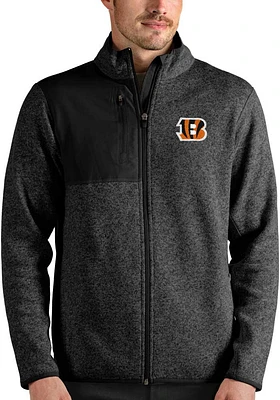Antigua Cincinnati Bengals Mens Fortune Medium Weight Jacket