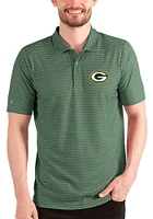 Antigua Green Bay Packers Mens Esteem Short Sleeve Polo