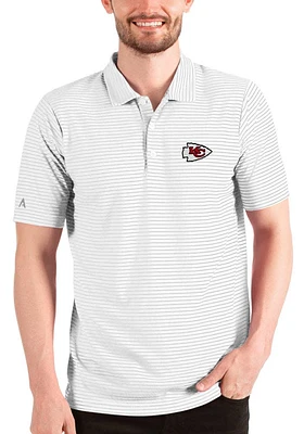 Antigua Kansas City Chiefs Mens ESTEEM Short Sleeve Polo