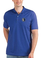 Antigua Dallas Mavericks Mens Blue HONOR Short Sleeve Polo