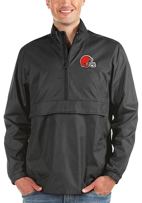 Antigua Cleveland Browns Mens Black TORRENT Pullover Jackets