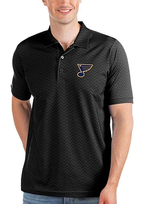 Antigua St Louis Blues Mens Black TORRENT Pullover Jackets