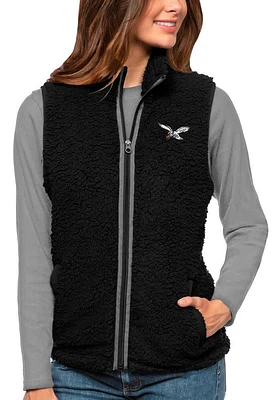 Antigua Philadelphia Eagles Womens Black Grace Vest
