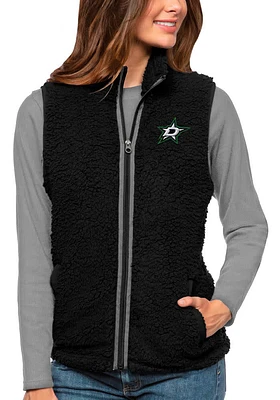 Antigua Dallas Stars Womens Black Logo Grace Vest