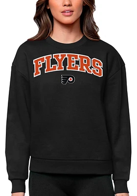 Antigua Philadelphia Flyers Womens Victory Crew Sweatshirt
