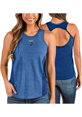Antigua Kansas City Royals Womens Blue Twist Tank Top