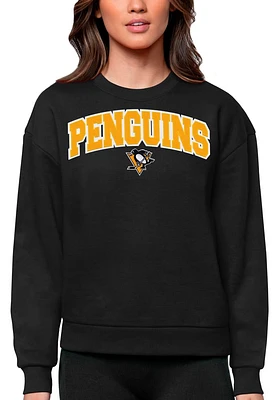 Antigua Pittsburgh Penguins Womens Victory Crew Sweatshirt