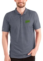 Antigua Notre Dame Fighting Irish Mens Navy Blue Esteem Short Sleeve Polo
