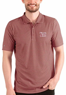 Antigua Oklahoma Sooners Mens Crimson Esteem Short Sleeve Polo