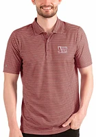 Antigua Oklahoma Sooners Mens Crimson Esteem Short Sleeve Polo
