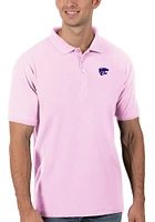 Antigua K-State Wildcats Mens Legacy Pique Short Sleeve Polo